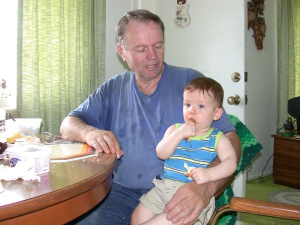 Connor and Grandpa