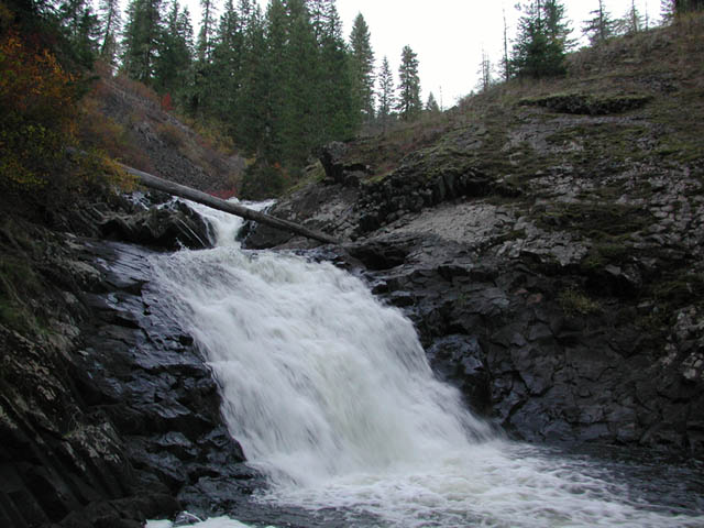 Upper Elk Creek Falls (63944 bytes)