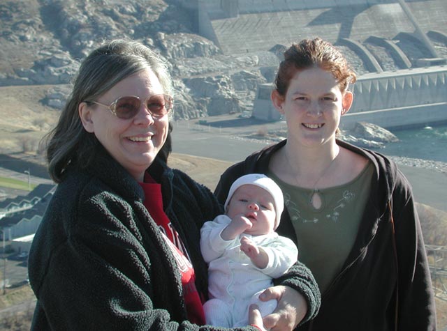 Connor, His Mom and His Grandma Goff (54980 bytes)
