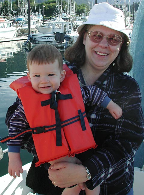 Connor and His Grandma Goff  (74718 bytes)