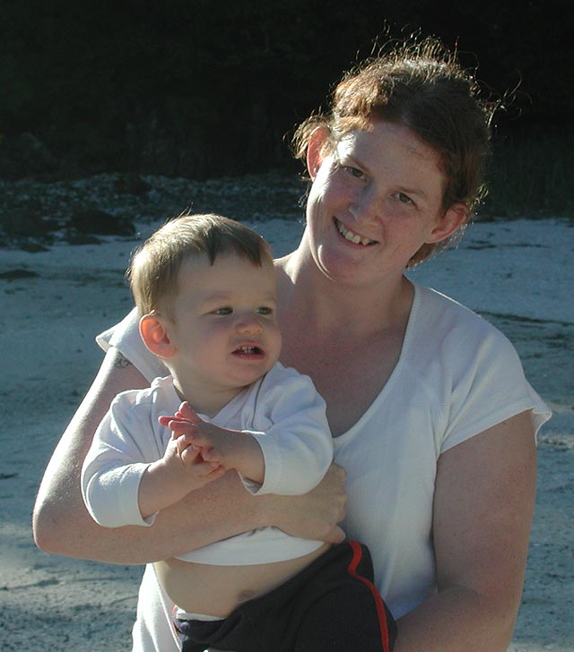 Connor and His Mom (57241 bytes)