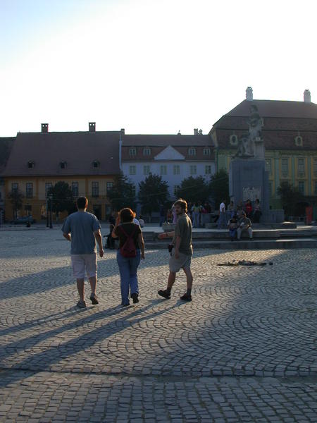 Walking in Sibiu