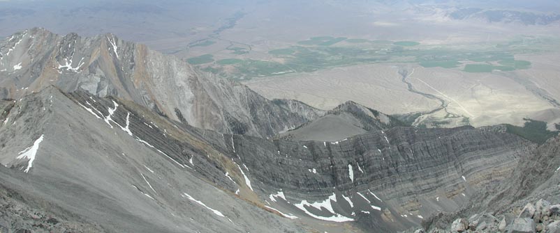 Mt. Borah Summit Panorama (54822 bytes)