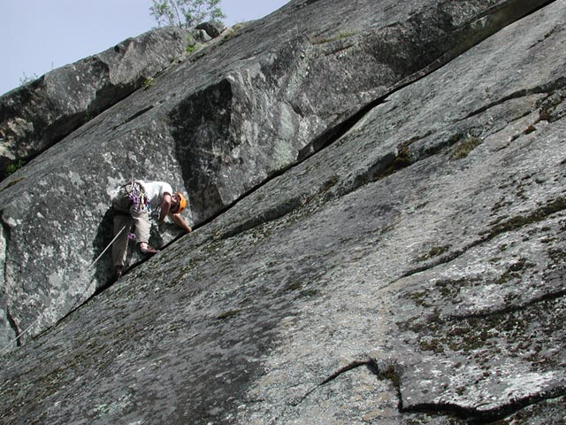 Climbing Fat Albert II (99057 bytes)
