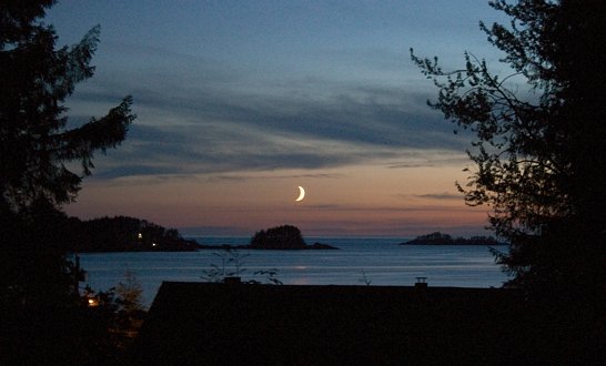 Moonset at Sunset (34575 bytes)