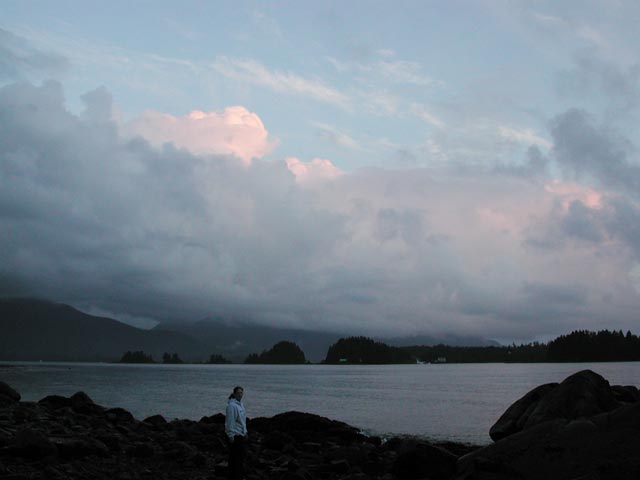 Melissa and Evening Clouds (21688 bytes)