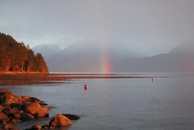 Fishing Under a Rainbow (28050 bytes)