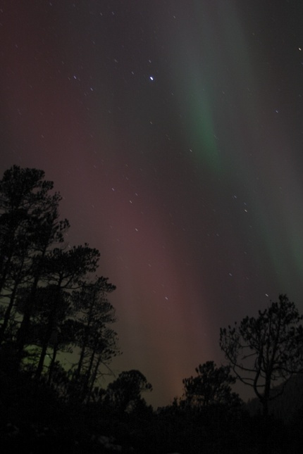 Northern Lights --(Aurora borealis) (53055 bytes)